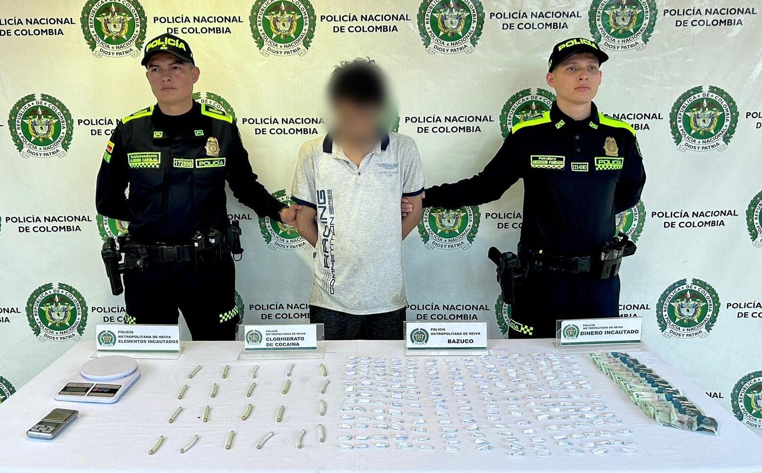 14953 ‎ “EL FLACO” CAPTURADO CON ESTUPEFACIENTES