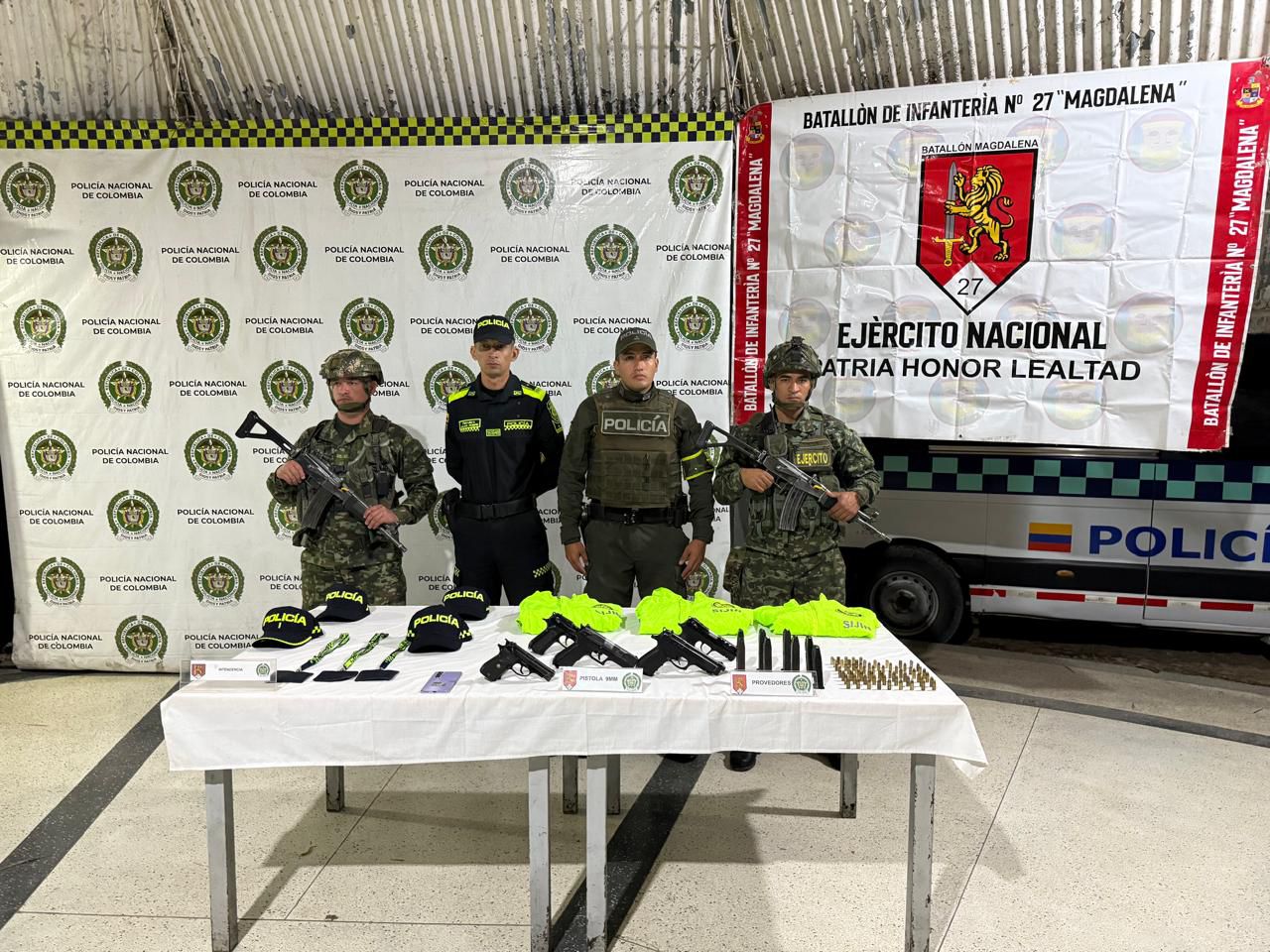 66132 ‎INCAUTADAS ARMAS Y ELEMENTOS DE USO INSTITUCIONAL‎