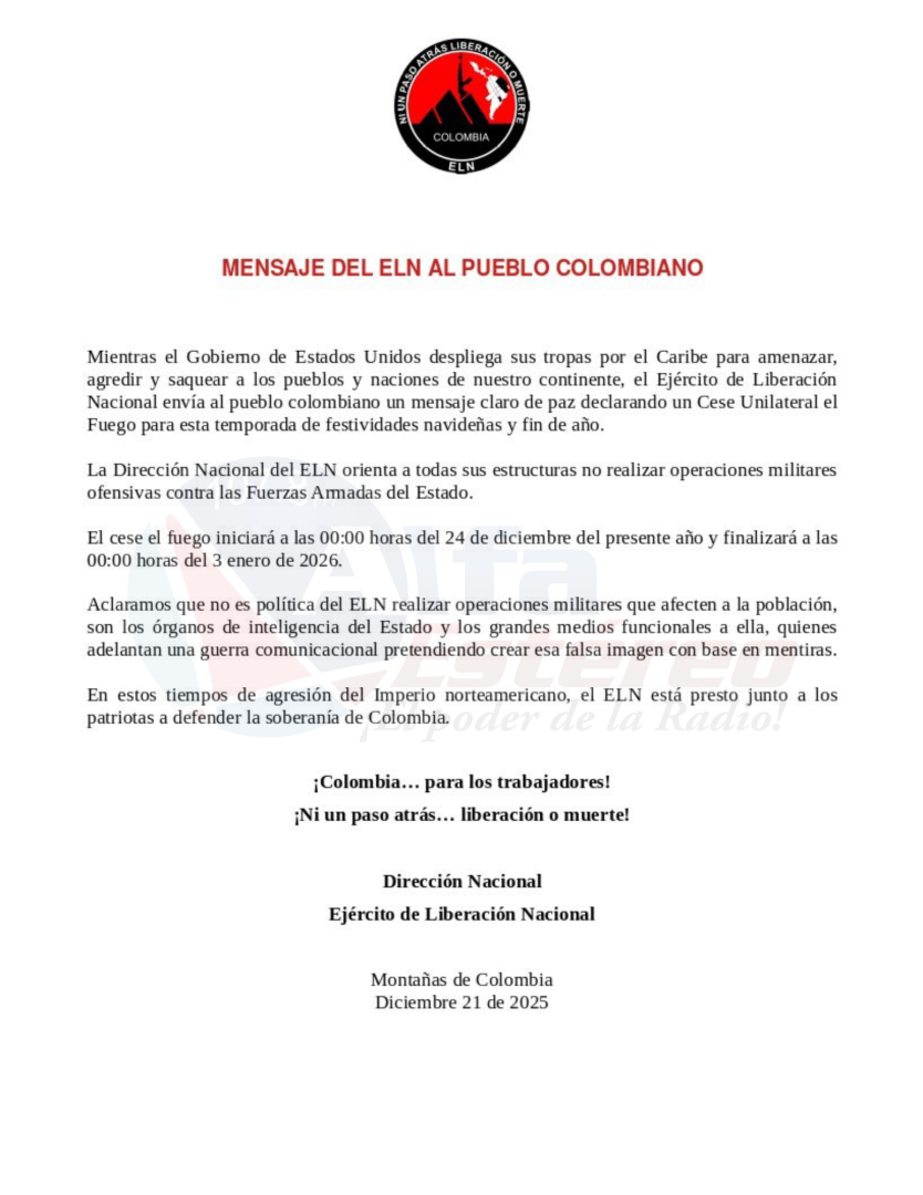 Video-Vertical-1-834x1080 ELN DECRETA CESE AL FUEGO UNILATERAL Y VUELVE A SACUDIR EL TABLERO POLÍTICO EN NAVIDAD